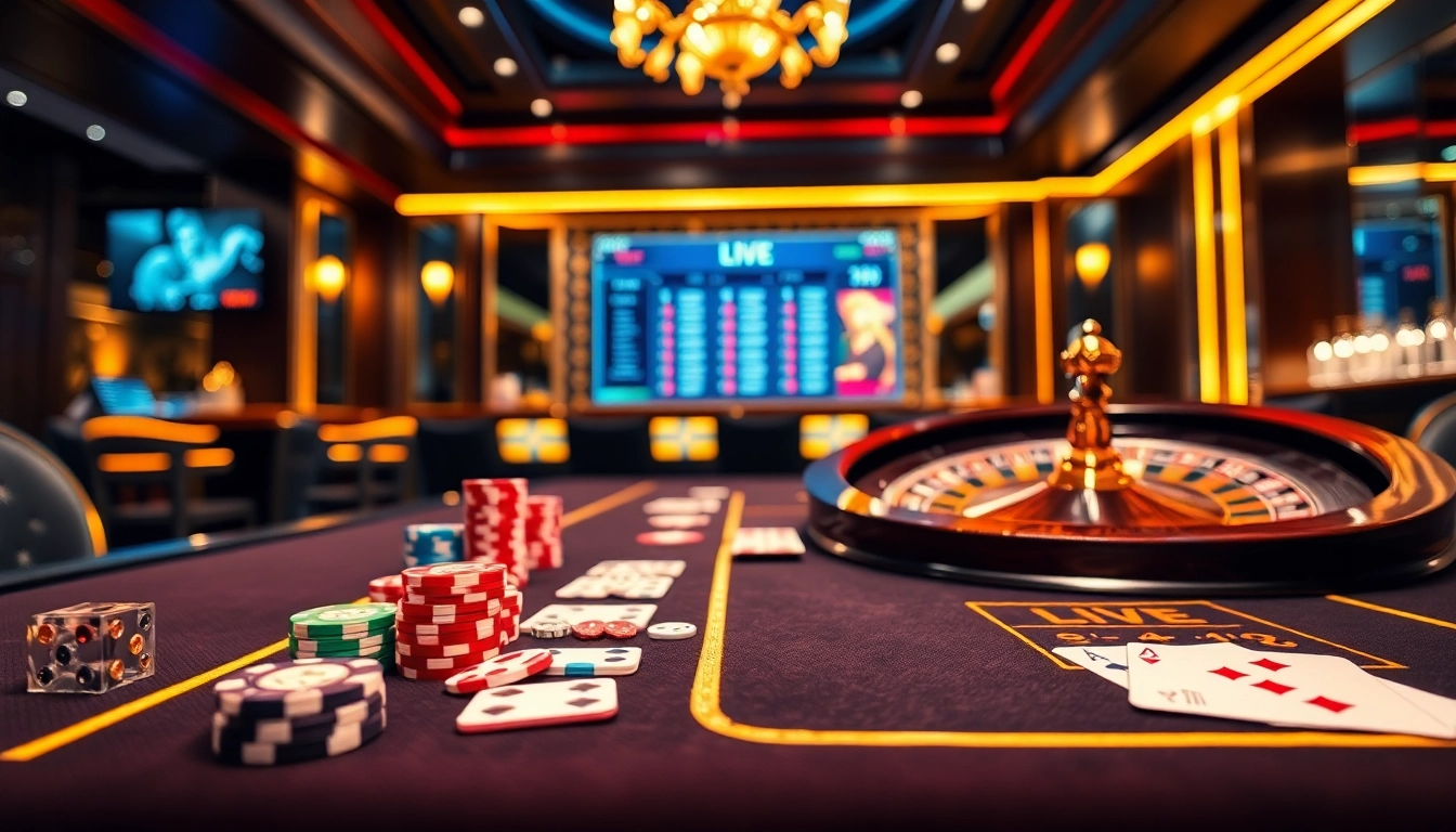 Experience the excitement of Bayvip casino with vibrant gaming tables and immersive mobile interface.