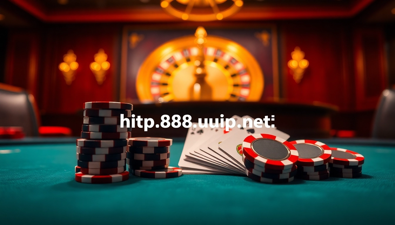 Experience thrilling gaming action at https://uu888.jp.net/ with luxury casino vibes and vibrant poker chips.
