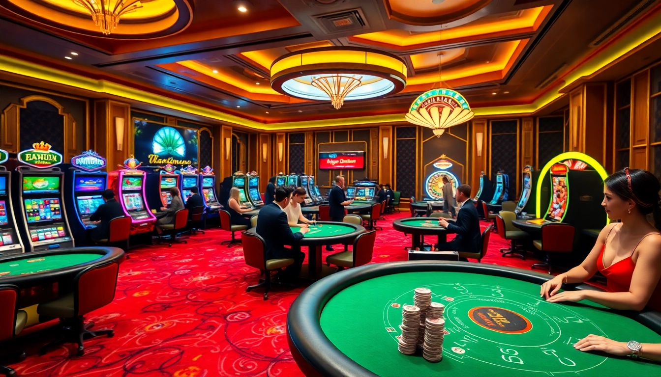 Experience the thrill of gaming at vip66 đăng nhập with vibrant casino visuals and professional setups.