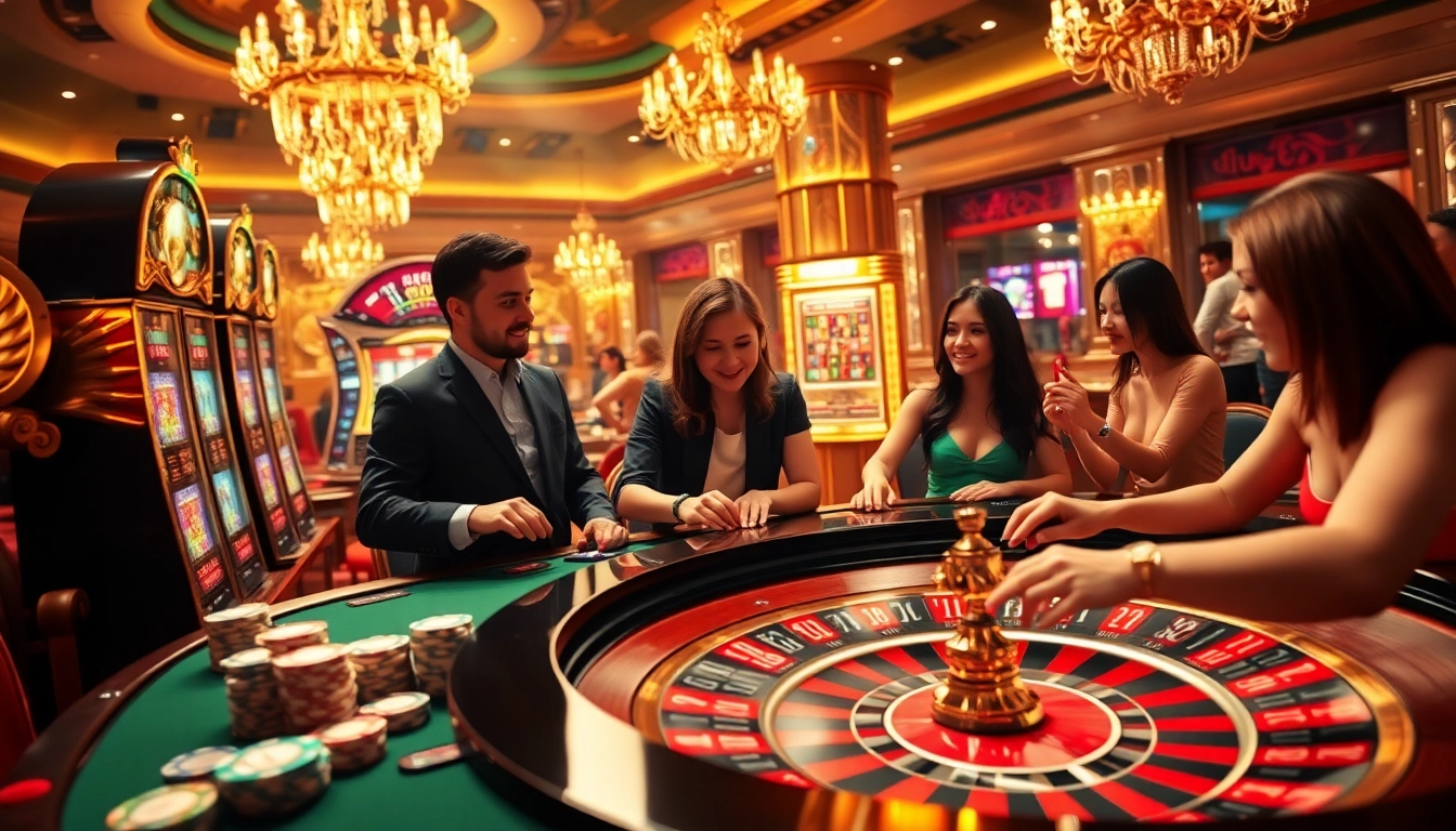 Experience excitement at 8day's casino with vibrant slot machines and dynamic action.