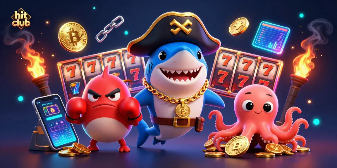 Engage with the hit club casino scene featuring playful characters and vibrant gaming elements.