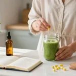 Creación de contenido de marketing sobre aceites de CBD y productos naturales orgánicos de bienestar.